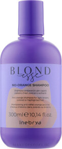 Farbschützendes Anti-Orangestich Shampoo für coloriertes und gesträhntes Haar - Inebrya Blondesse No-Orange Shampoo