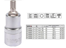 РОЗЕТКА YATO SPLINE 1/2 "M14x 55мм