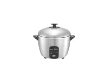 10 Cups Stainless Steed Rice Cooker Steamer By Sunpentown