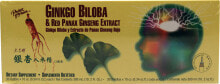 Женьшень Prince of Peace Ginkgo Biloba and Red Panax Ginseng Extract Корейский красный женьшень и гинкго билоба 30 x 10 мл