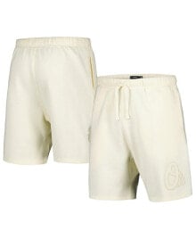 Купить мужские шорты Pro Standard: Men's Cream Baltimore Orioles Neutral Fleece Shorts