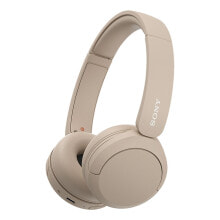 Sony WH-CH520 Гарнитура Беспроводной Оголовье Calls/Music USB Type-C Bluetooth Зарядная стойка Кремовый WHCH520C
