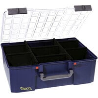 raaco CarryLite 150-9 - Tool box - Blue - 20 kg - Hinge - 413 mm - 330 mm