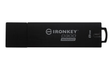 USB flash drives kingston IronKey D300 - 32 GB - USB Type-A - 3.2 Gen 1 (3.1 Gen 1) - 250 MB/s - Cap - Black