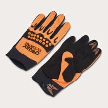 Купить мужские перчатки и варежки Oakley: [FOS901324-9YD] MENS OAKLEY SWITCHBACK MTB GLOVE 2.0 - BLACKOUT/SOFT ORANGE