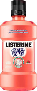 Ополаскиватели и средства для ухода за полостью рта Listerine Smart Rinse Kids Mouthwash Детский ополаскиватель от кариеса с ягодным вкусом без сахара и спирта От 6 лет 250 мл