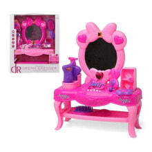 Наборы для игры в салон красоты для девочек детский парикмахерский набор BigBuy Fun Dream Desser 111439 розовый, со звуком и светом