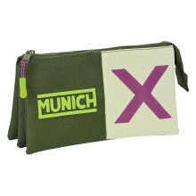 SAFTA Triple Munich Bright Pencil Case