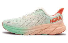 HOKA ONE ONE Clifton 8 克利夫顿8 防滑耐磨 低帮 跑步鞋 女款 粉绿 / Кроссовки HOKA ONE ONE Clifton 8 8 1119394-SGAS