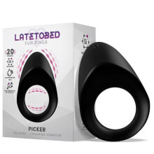 Эрекционное кольцо LATETOBED Picker Silicone Couple Cockring