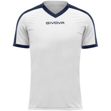Мужские спортивные футболки мужская спортивная футболка белая с надписью T-shirt Givova Revolution Interlock M MAC04 0304