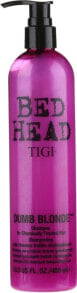 Shampoo für chemisch behandeltes Haar - Tigi Bed Head Dumb Blonde Shampoo