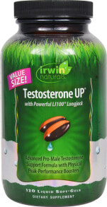 Витамины и БАДы для мужчин Irwin Naturals Testosterone UP Бустер тестостерона 120 капсул