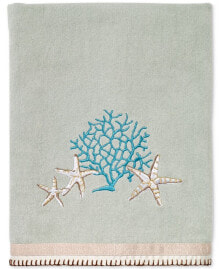 Avanti beachcomber Embroidered Cotton Fingertip Towel, 11