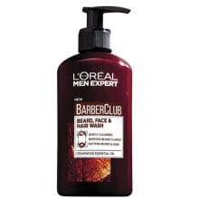 Loreal Paris Men Expert Barber Club Gel 3 in 1 Средство для мытья бороды, лица и волос 200 мл