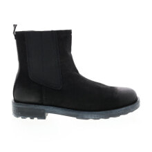 Diesel D-Throuper Y02476-PS066-T8013 Mens Black Leather Casual Dress Boots купить онлайн