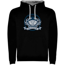 KRUSKIS Crab Logo Two-Colour Hoodie