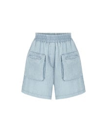 Women's Cargo Pocket Mini Shorts купить онлайн