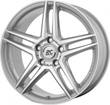 Колесный диск литой RC-Design RCD17 kristallsilber lackiert 6.5x17 ET49 - LK5/112 ML66.6