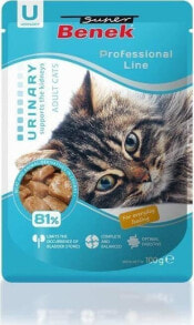 Купить влажные корма для кошек Super Benek: Super Benek Super Benek Saszetka Kot 100g Urinary