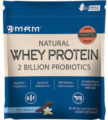 Сывороточный протеин mRM Metabolic Whey Натуральный сывороточный протеин с пробиотиками - 2 млрд КОЕ в ванильным вкусом 1,512 г