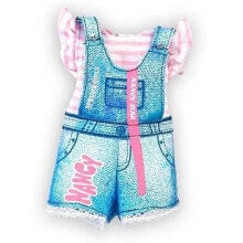 FAMOSA Nancy A Day Cool Look Dungarees And TShit Doll