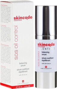 Mattierendes Serum für fette Haut - Skincode Essentials S.O.S Oil Control Balancing Serum