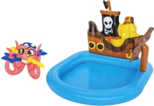 BESTWAY Pirate Boat Inflatable Pool 140x130x104 cm