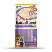 CHURU Hairball Tuna Cat Snack 4x14g