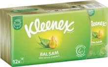 Купить туалетная бумага, салфетки, ватные изделия Kleenex: Taschentücher Balsam (12x9 St), 12 St