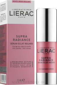 Serum für die Augenpartie - Lierac Supra Radiance Eye Radiance Serum