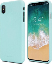 чехол силиконовый голубой iPhone 12 mini 5,4