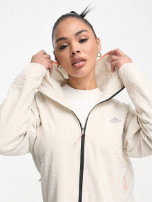Женские ветровки adidas Running X-City full zip jacket in white