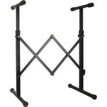 GVI keyboard stand, black 590-800 mm