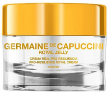 Verjüngende Gesichtscreme für gestresste Haut - Germaine de Capuccini Royal Jelly Pro-resilience Royal Cream Comfort