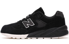 New Balance NB 580 低帮 跑步鞋 男女同款 暗黑色 D宽 / Sport Shoes New MRT580BV