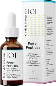 Купить сыворотки, ампулы и масла для лица Geek&Gorgeous: Serum Power Peptides, 30 ml