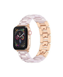 Posh Tech men's and Women's Resin Band for Apple Watch with Removable Clasp 42mm