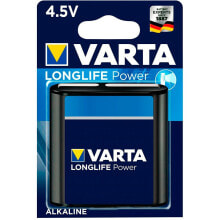 Батарейки и аккумуляторы для фото- и видеотехники VARTA 1 Longlife Power 3 LR 12 4.5V-Block Batteries