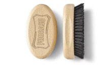 Large wooden beard brush