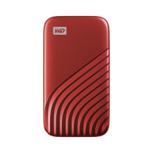 Внешние жесткие диски и SSD Western Digital My Passport 2000 GB Красный WDBAGF0020BRD-WESN