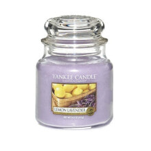 Aromatic diffusers and candles aromatic Candle Classic Medium Lemon Lavender 411 g