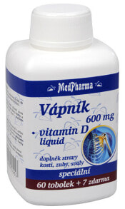Кальций medPharma Кальций +  Витамин D 600 мг 67 капсул