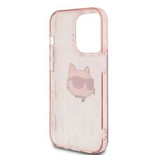 KARL LAGERFELD Klhcp13Lhklpchp iPhone 13 Pro13 6.1 Iml Choupette Head&Monogram phone case