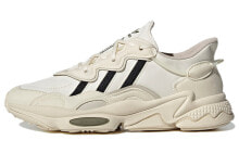 adidas originals Ozweego 防滑耐磨轻便 低帮 运动休闲鞋 男女同款 米黑 / Кроссовки Adidas originals Ozweego H04242