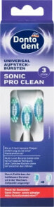 Aufsteckbürsten universal Sonic Pro Clean, 3 St