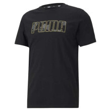 PUMA Metallic Nights Graphic Short Sleeve T-Shirt