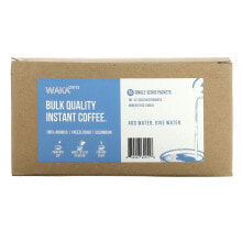 Растворимый кофе waka Coffee, 100% Arabica Instant Coffee, Colombian, Medium Roast, 50 Single-Serve Packets, 0.1 oz (2.8 g) Each