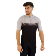 SANTINI Noir Short sleeve jersey