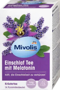 Kräutertee Einschlaf-Tee mit Melatonin (14 Beutel), 14 St